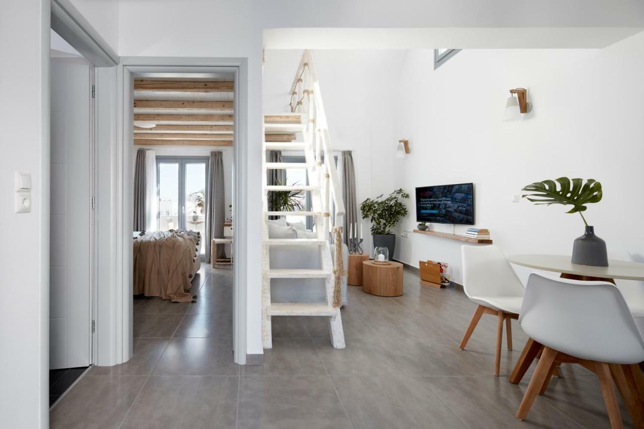 Pnoi Luxury Suites Karterados  Dış mekan fotoğraf